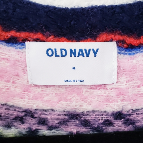 Old Navy Fair Isle Long Line Open-Front Sweater - Picture 10 of 10